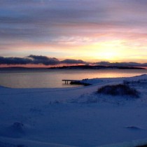 solnedgang